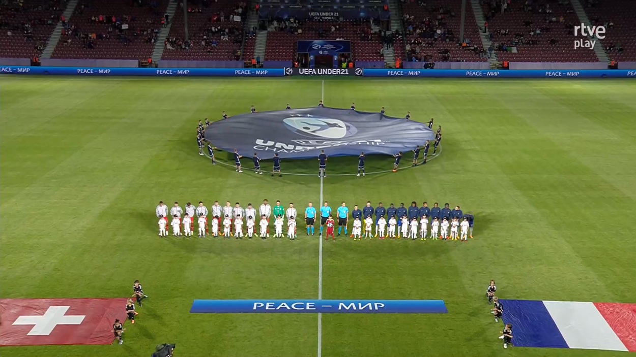 Highlights and goals of Switzerland 14 France in in UEFA Euro Sub21